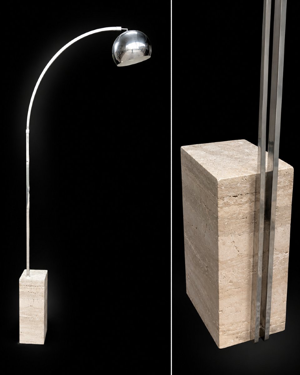Lampadaire "Arco" – Achille & Pier Giacomo Castiglioni pour Flos, Italie, vers 1962-photo-1