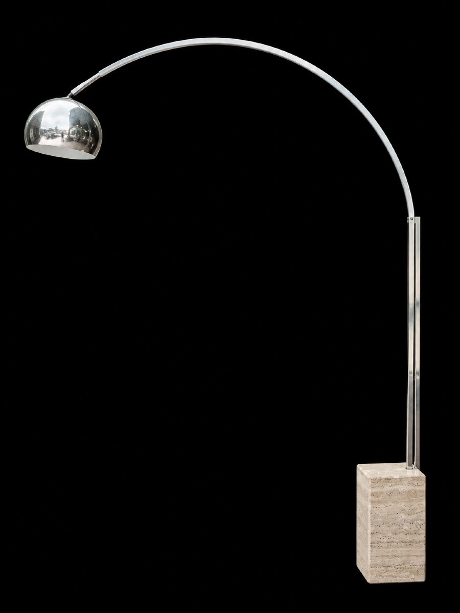 Lampadaire "Arco" – Achille & Pier Giacomo Castiglioni pour Flos, Italie, vers 1962
