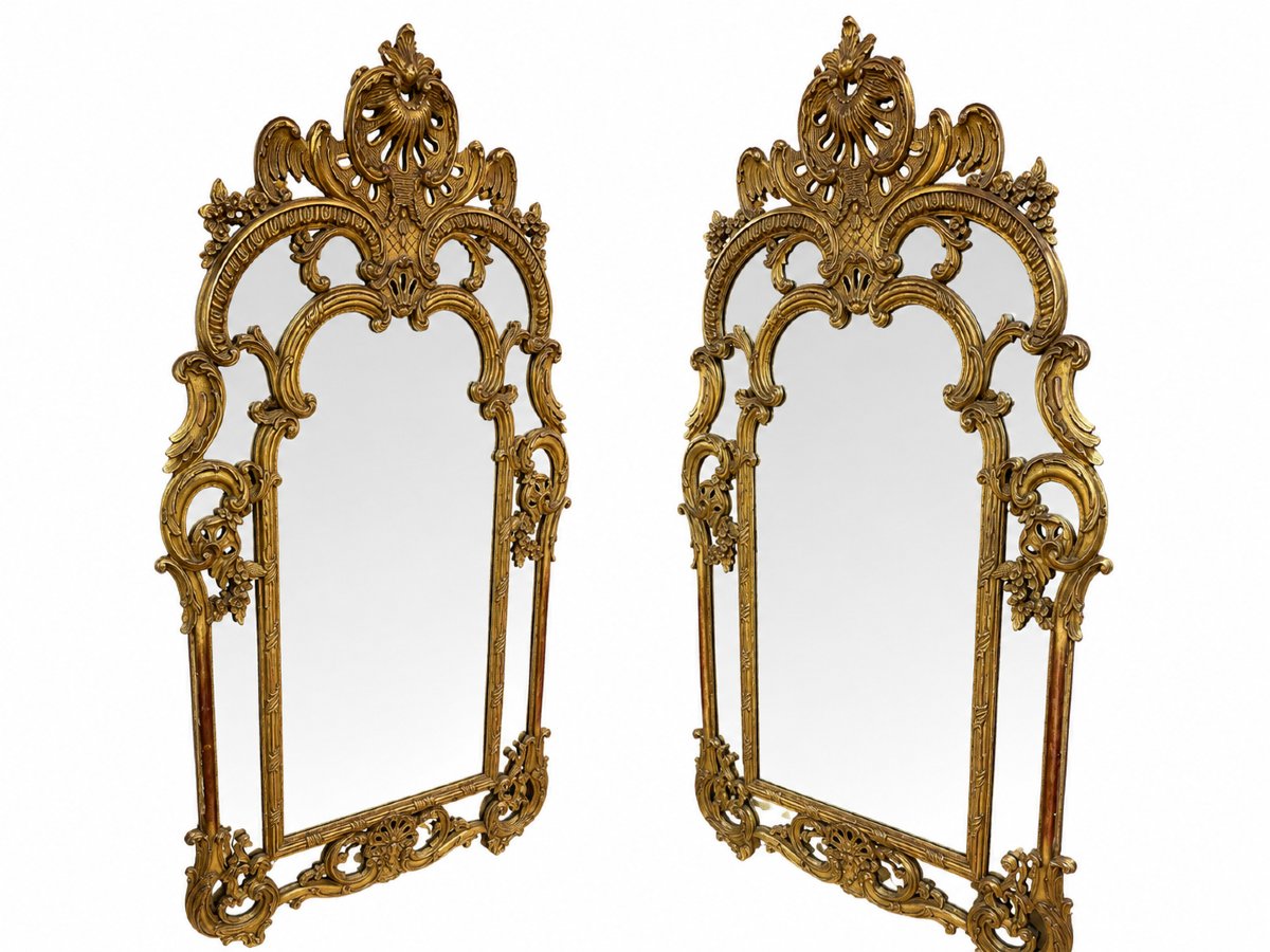 Regency-style Mirror With Glazing Beads – Late 19th Century-photo-4