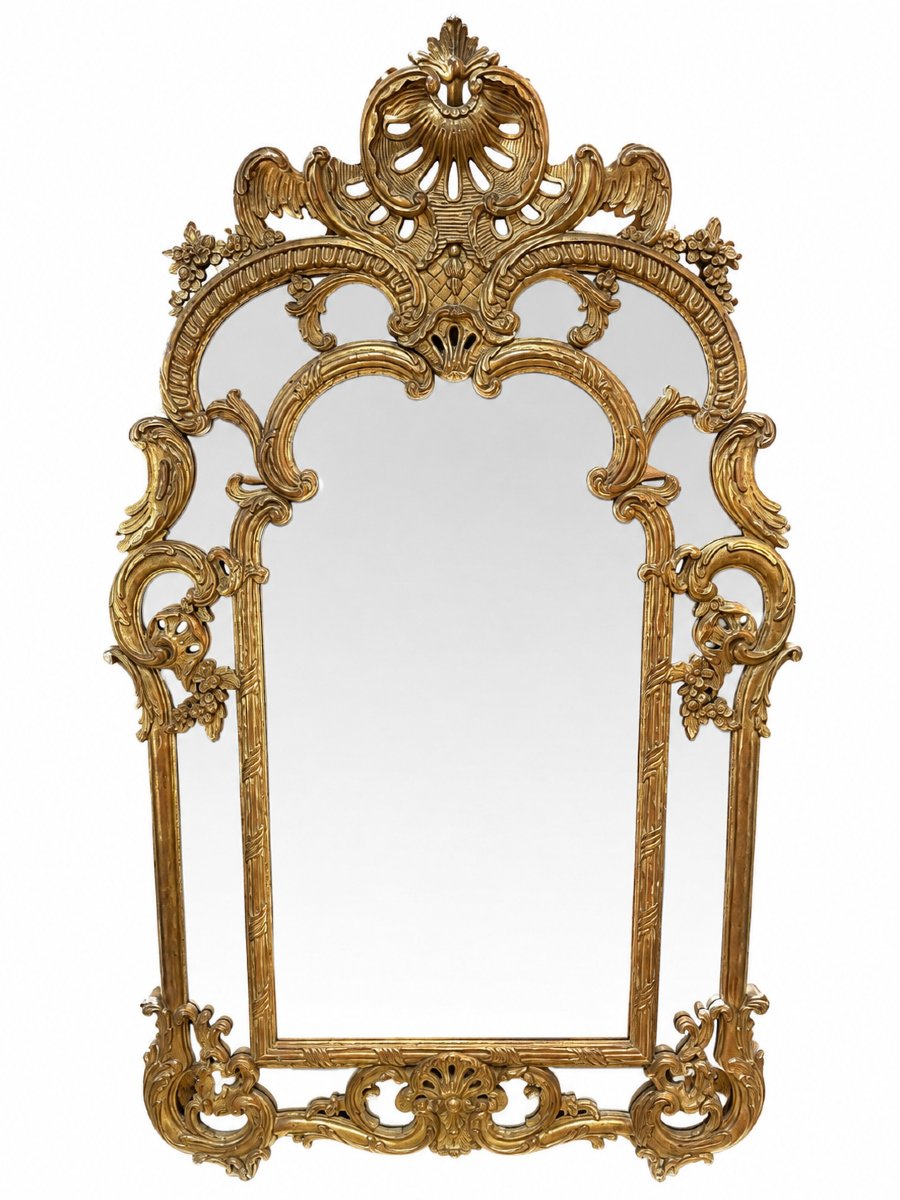 Regency-style Mirror With Glazing Beads – Late 19th Century-photo-5