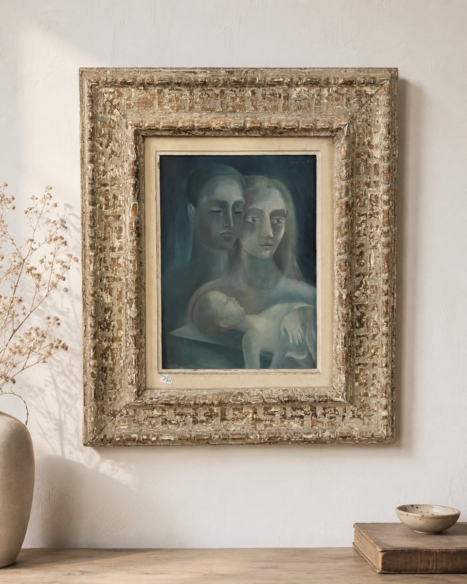 Antoni García Lamolla – Portrait de famille, vers 1941  -photo-2