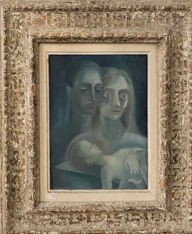 Antoni García Lamolla – Portrait de famille, vers 1941  