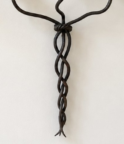 Pair Of Wrought-iron Wall Sconces – 1950s-photo-4