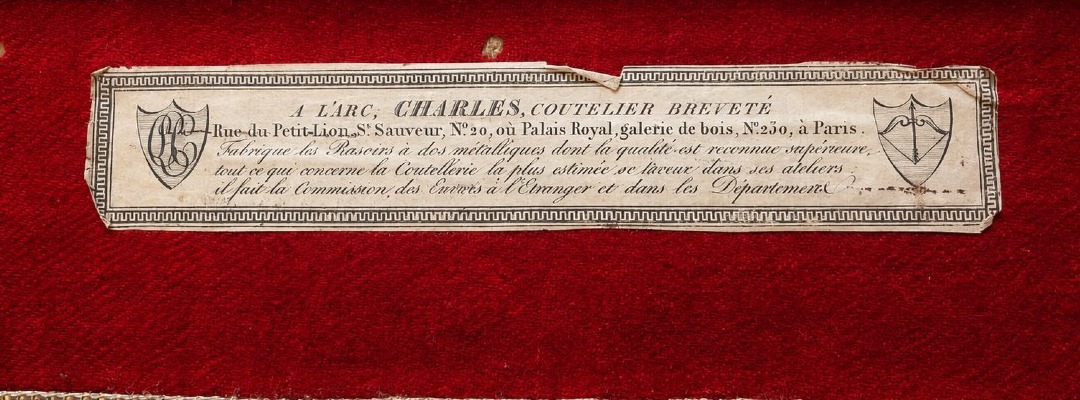 série de douze couteaux de table ou de dessert en ébène et argent — Maison Charles, Paris-photo-2
