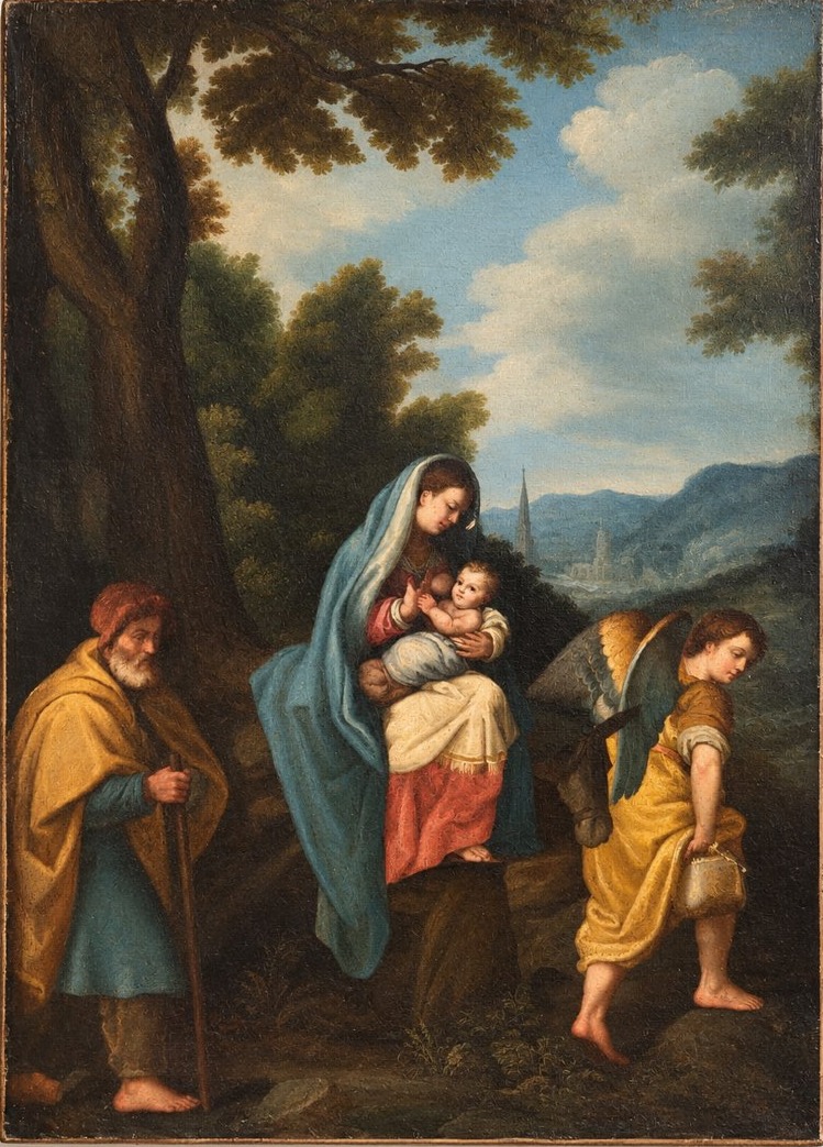 La Sainte Famille — Copie du XIXᵉ siècle d’après Ludovico Cardi, dit Cigoli-photo-2
