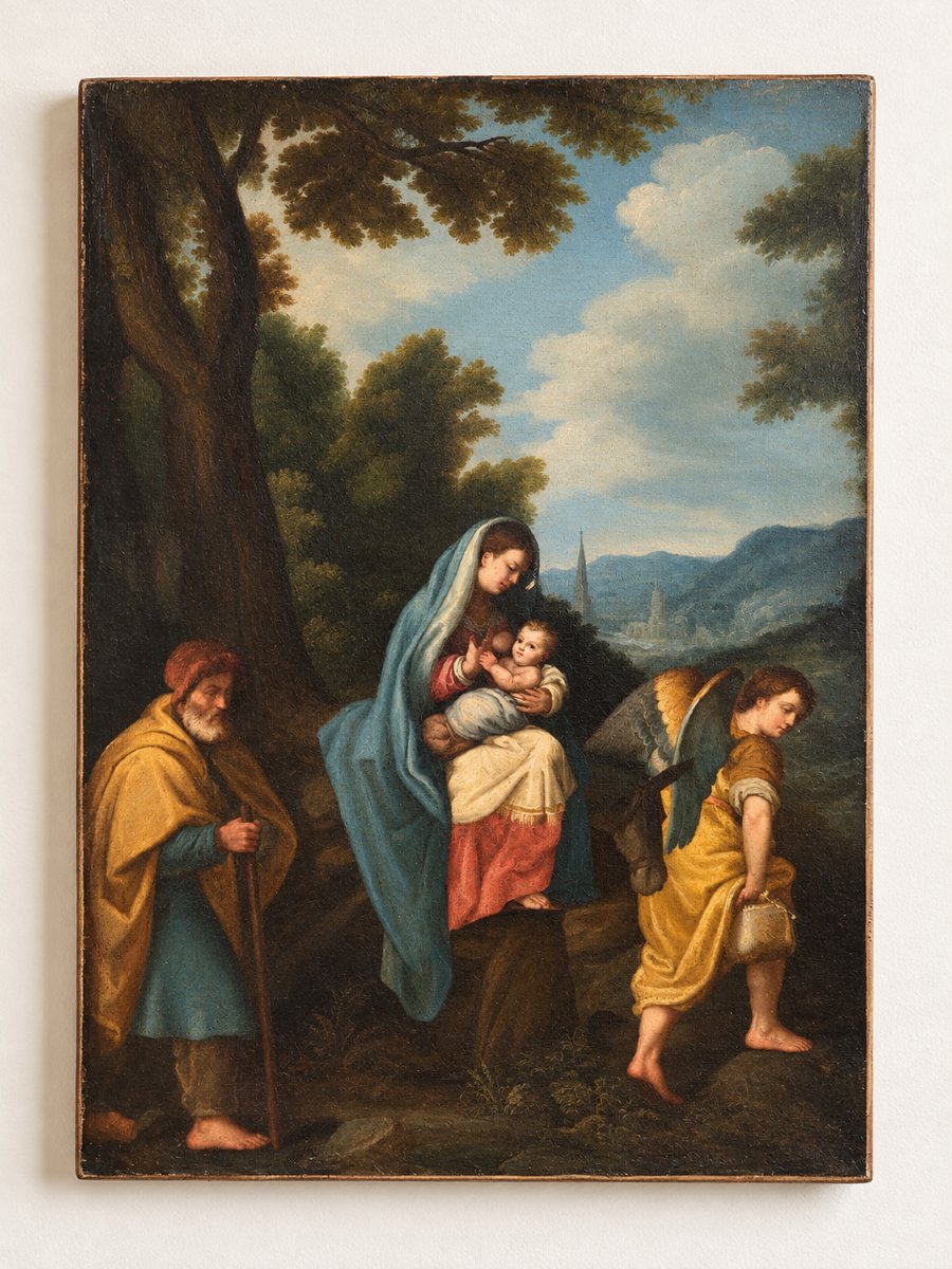 La Sainte Famille — Copie du XIXᵉ siècle d’après Ludovico Cardi, dit Cigoli