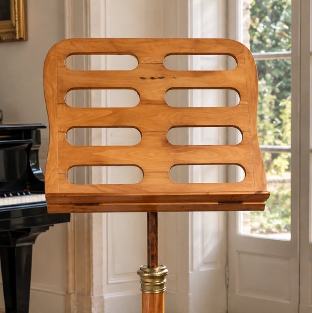 Empire-era Lectern Made Of Lemonwood  -photo-3