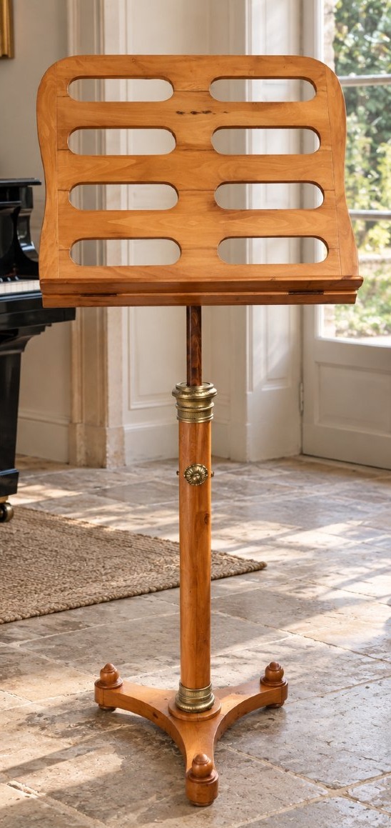 Empire-era Lectern Made Of Lemonwood  -photo-1