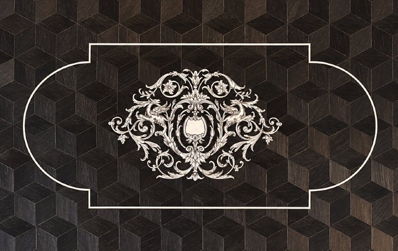 4 Italian Nesting Tables Made Of Ebony And Ivory – Late 19th Century-photo-3