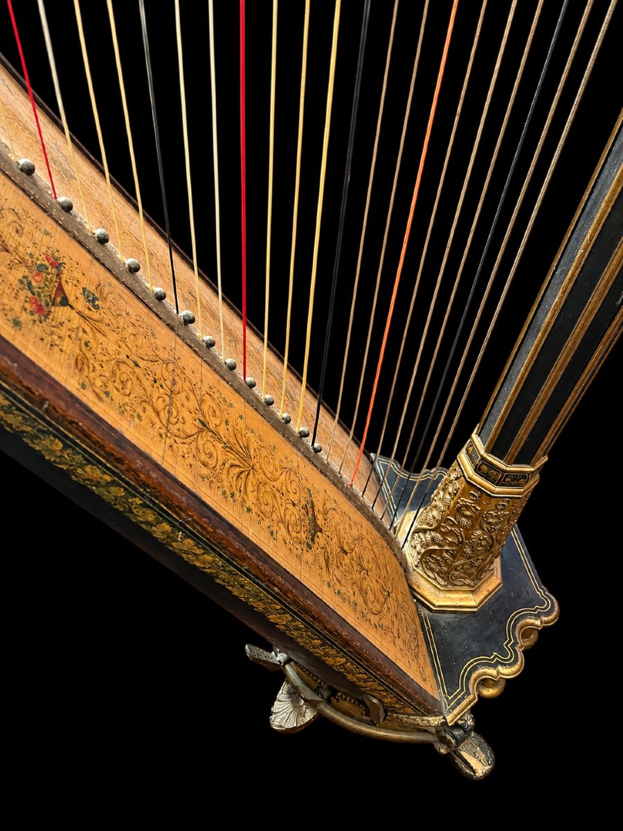 HARPE À PÉDALES DE FREDERICK GROSJEAN Londres, vers 1820-photo-5