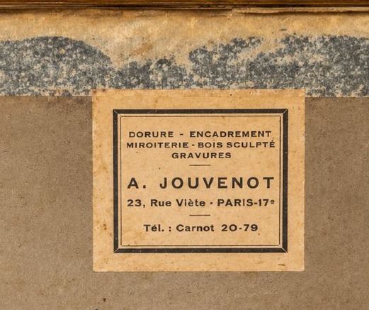 Le Doux — “la Barrière De Reuilly,” A Landscape Wash Dated 1812-photo-4
