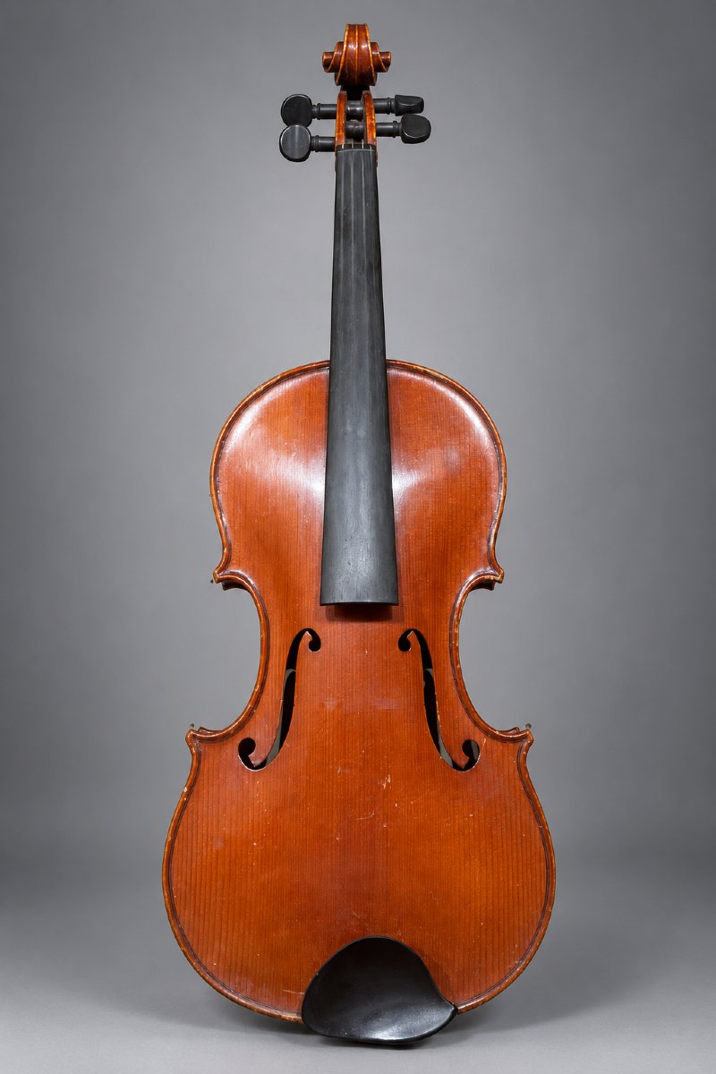French 4/4 Violin By Gustave Villaume, Nancy, 1945 – Guarnerius Del Gesù Model