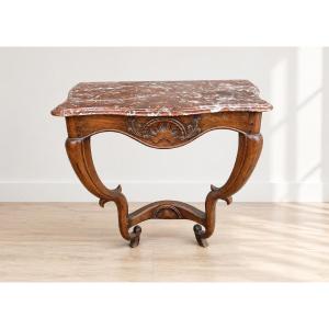 Walnut Console 18th