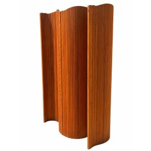 Grand paravent Art Déco en sapin, vers 1930 – Esprit Baumann