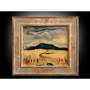 Geo Condé (1891-1980) – La Montagne Sainte-Victoire, 1949