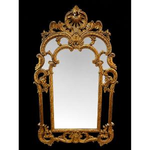 Regency-style Mirror With Glazing Beads – Late 19th Century