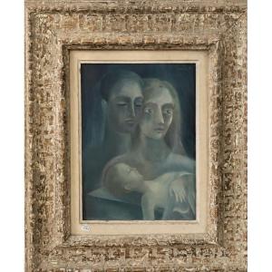 Antoni García Lamolla – Portrait de famille, vers 1941  