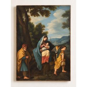 La Sainte Famille — Copie du XIXᵉ siècle d’après Ludovico Cardi, dit Cigoli