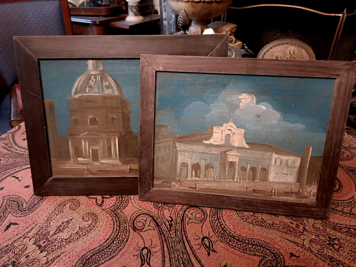2 Views Of 19th Century Architecture
