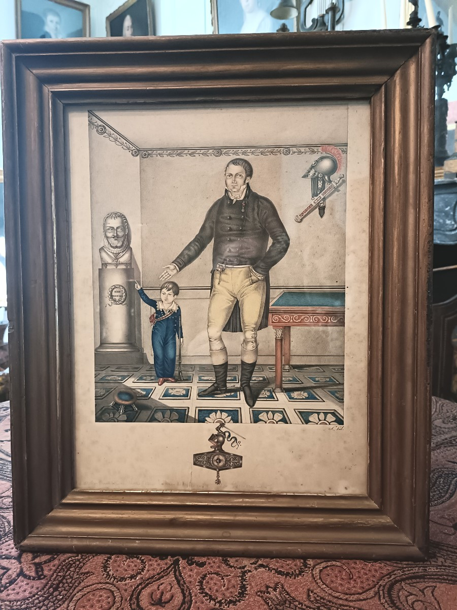 Dessin XIX. Duc de Bordeaux