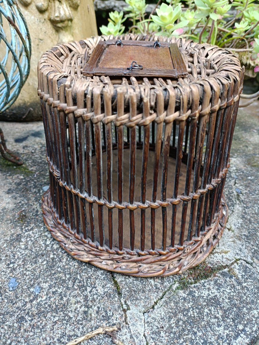 Rare Wicker Cage-photo-3