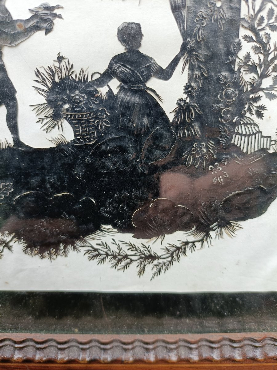 Cutting Work. Mid-19th Century.-photo-1