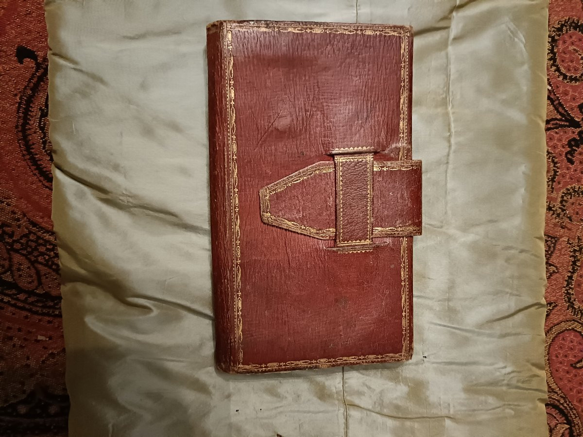 Pochette maroquin XVIII-photo-3
