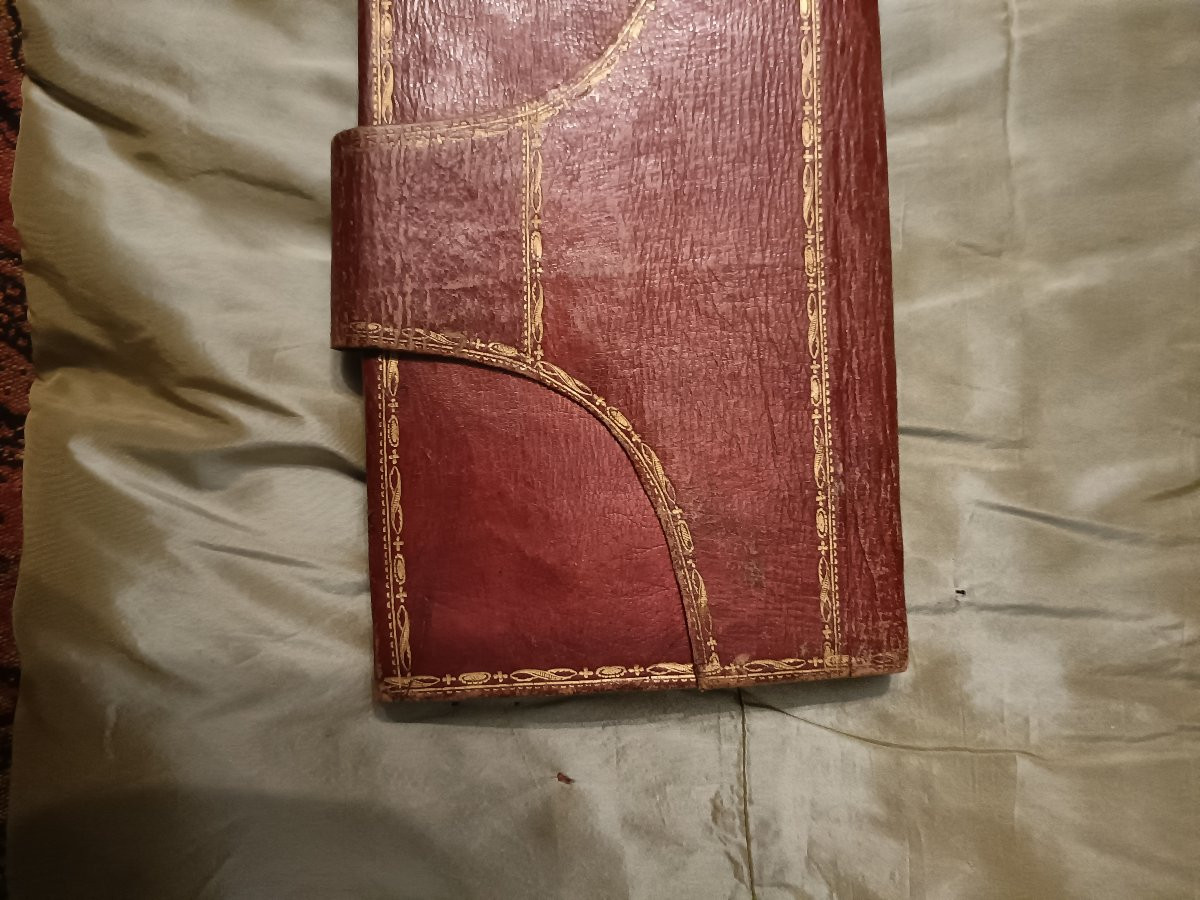 Pochette maroquin XVIII-photo-4