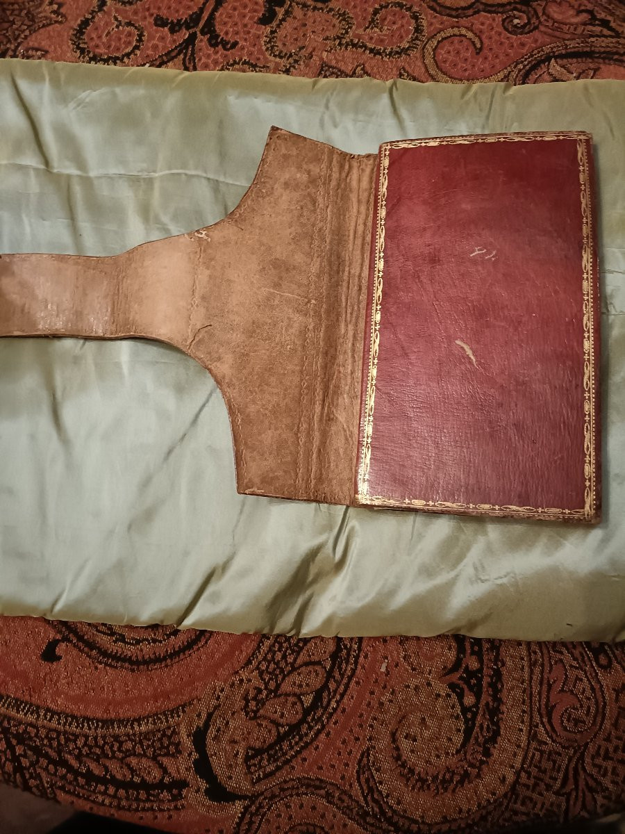 Pochette maroquin XVIII-photo-3