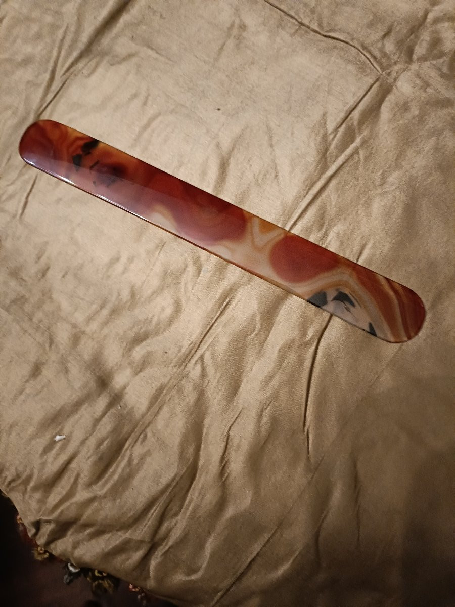 Objets en agate et marbre. XIX siècle. Grand Tour.-photo-1