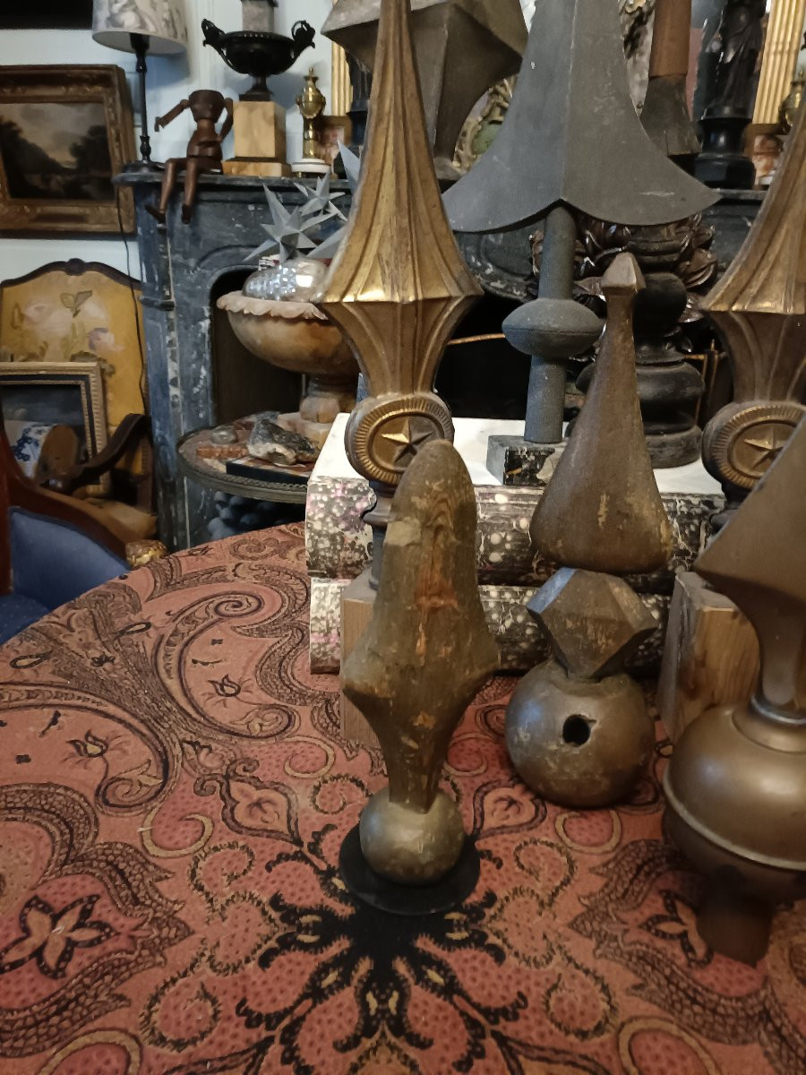 Collection de 9 pointes de hampes.-photo-6