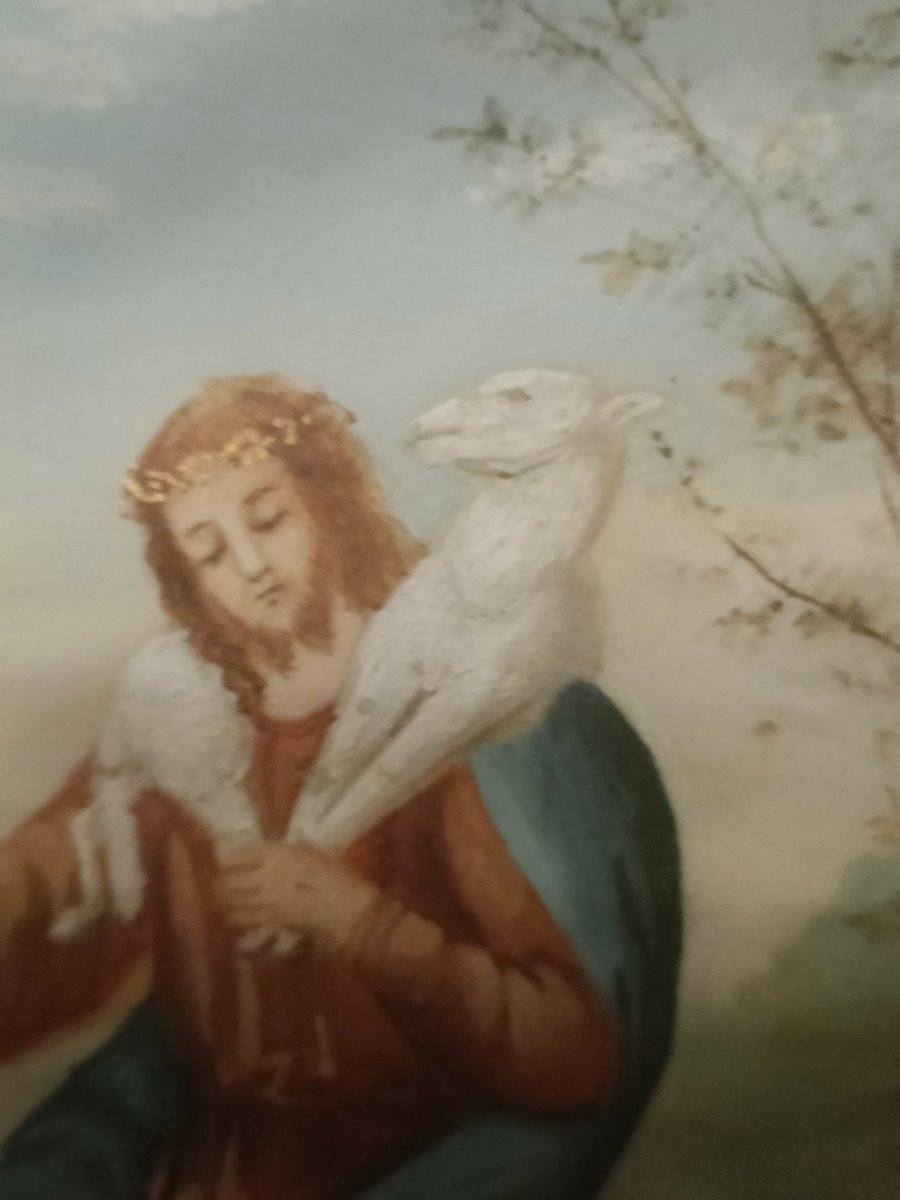 Illuminated Manuscript On Vellum. 19th Century -photo-4