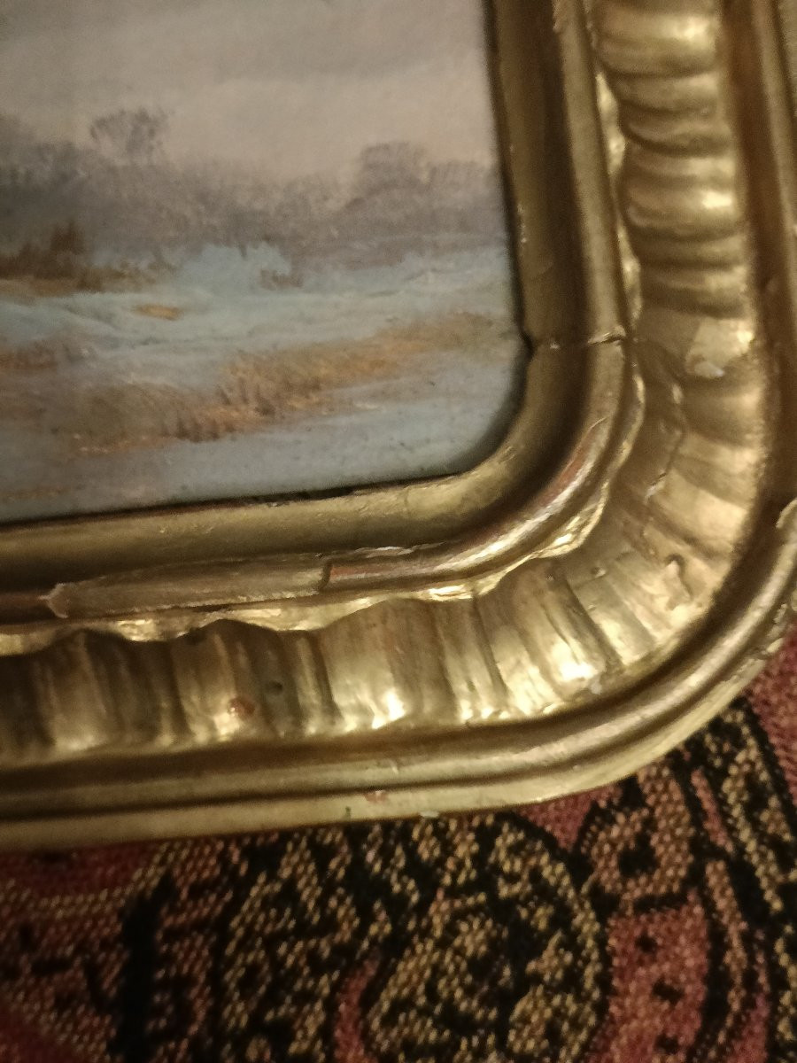 Snowy Landscape. Hsc 19th Century.-photo-1