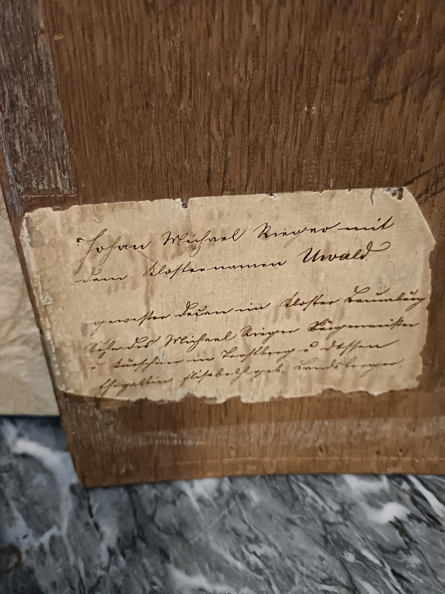 HSP portrait d'un écclésiastique XVIII -photo-1