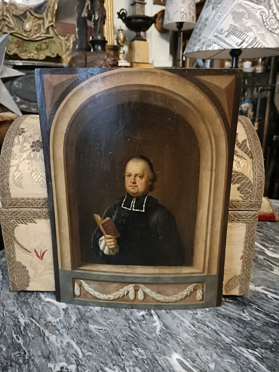 HSP portrait d'un écclésiastique XVIII 