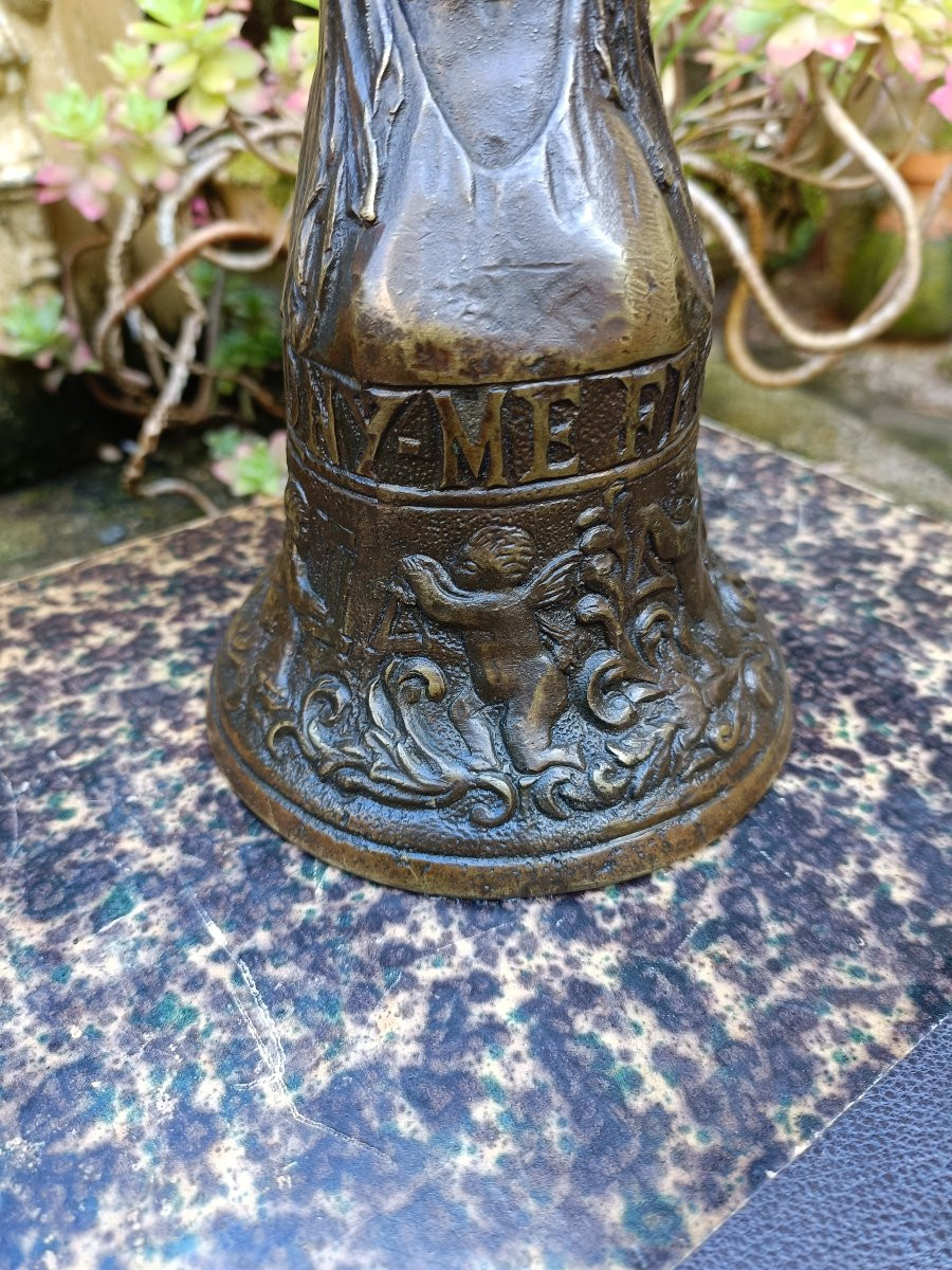 Catherine De Medicis Bronze Bell-photo-4