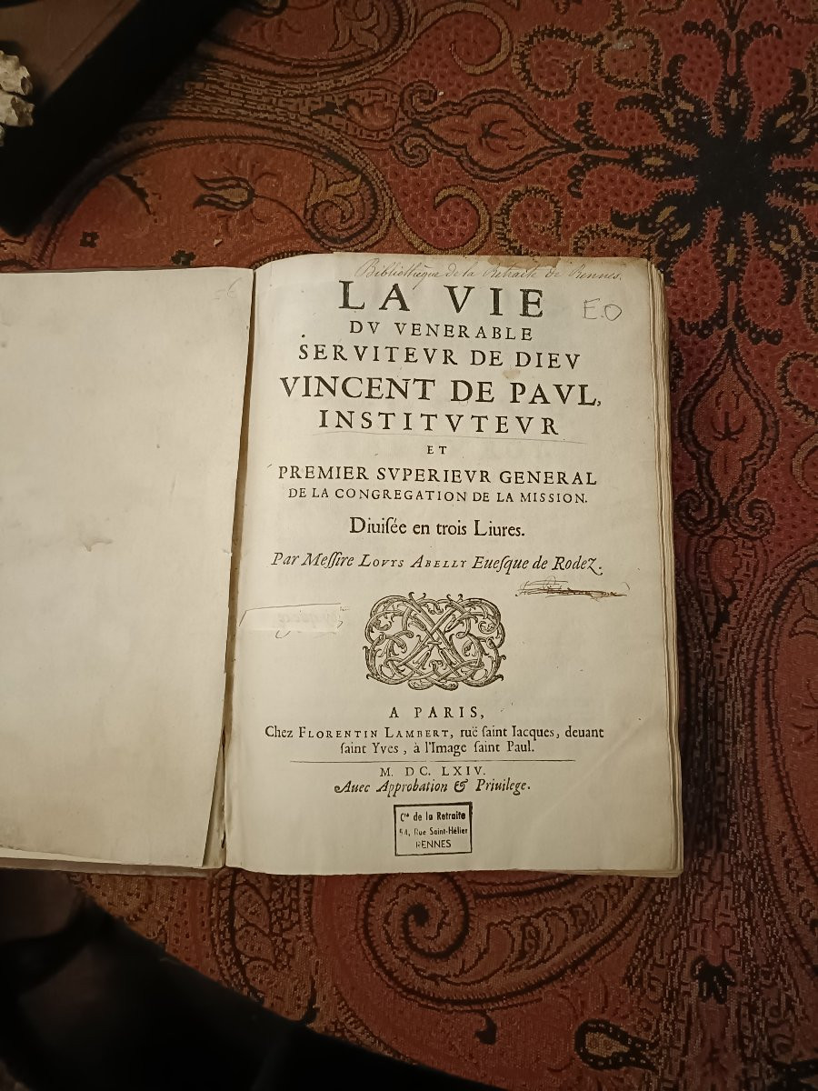 Vie de Saint Vincent de Paul. 17 ieme siècle.-photo-2