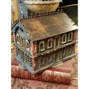 Art populaire. Maison bois