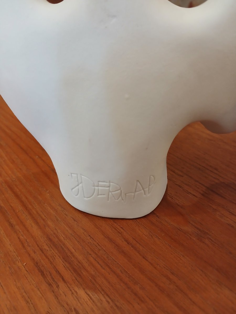 Ceramic Sculpture By Jean Derval-photo-2