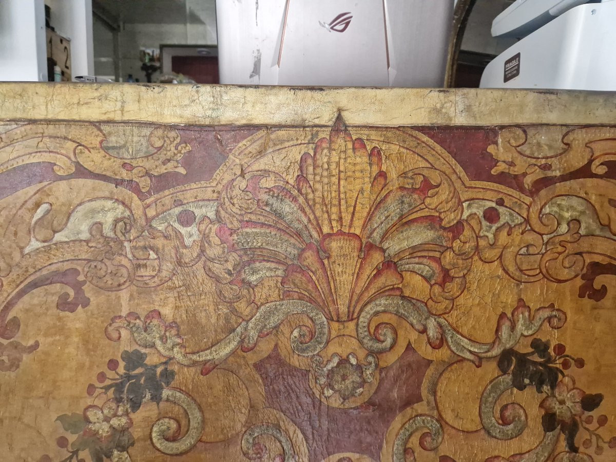 Painted Cordoba Leather Panel-photo-5