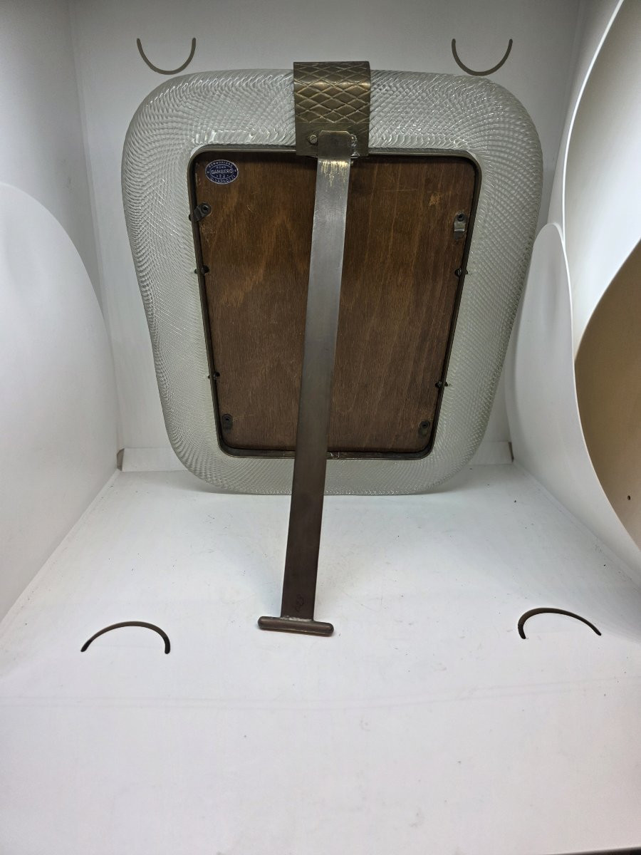Large Murano Photo Frame From The 40s-photo-3