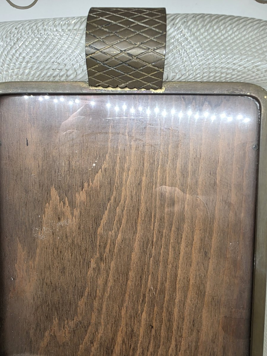 Large Murano Photo Frame From The 40s-photo-4