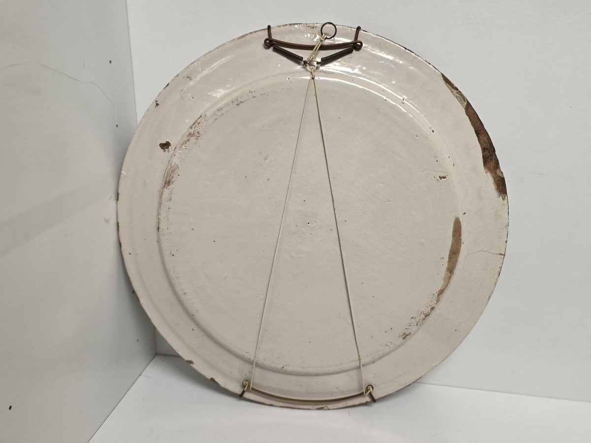 Castelli Plate. Late 16th - Early 17th Century-photo-4