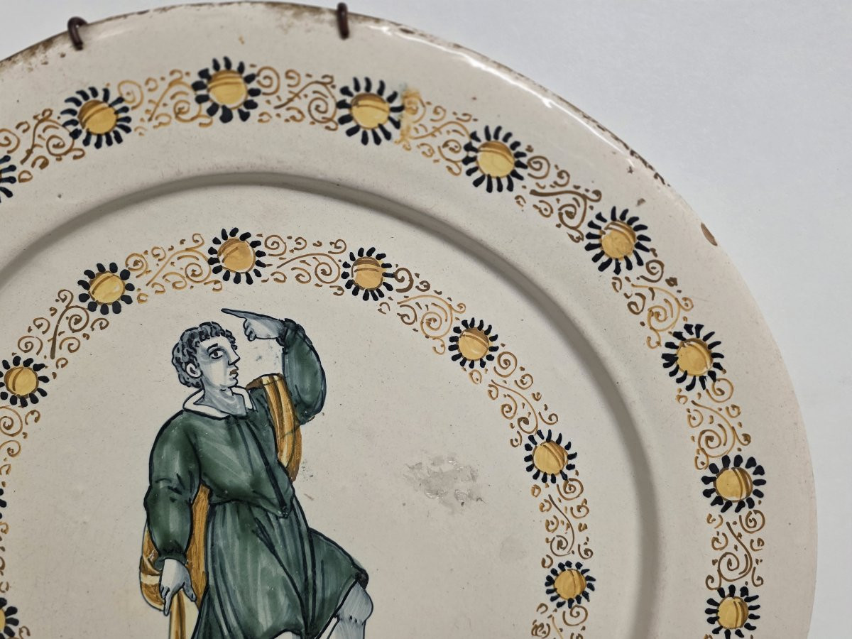 Castelli Plate. Late 16th - Early 17th Century-photo-1