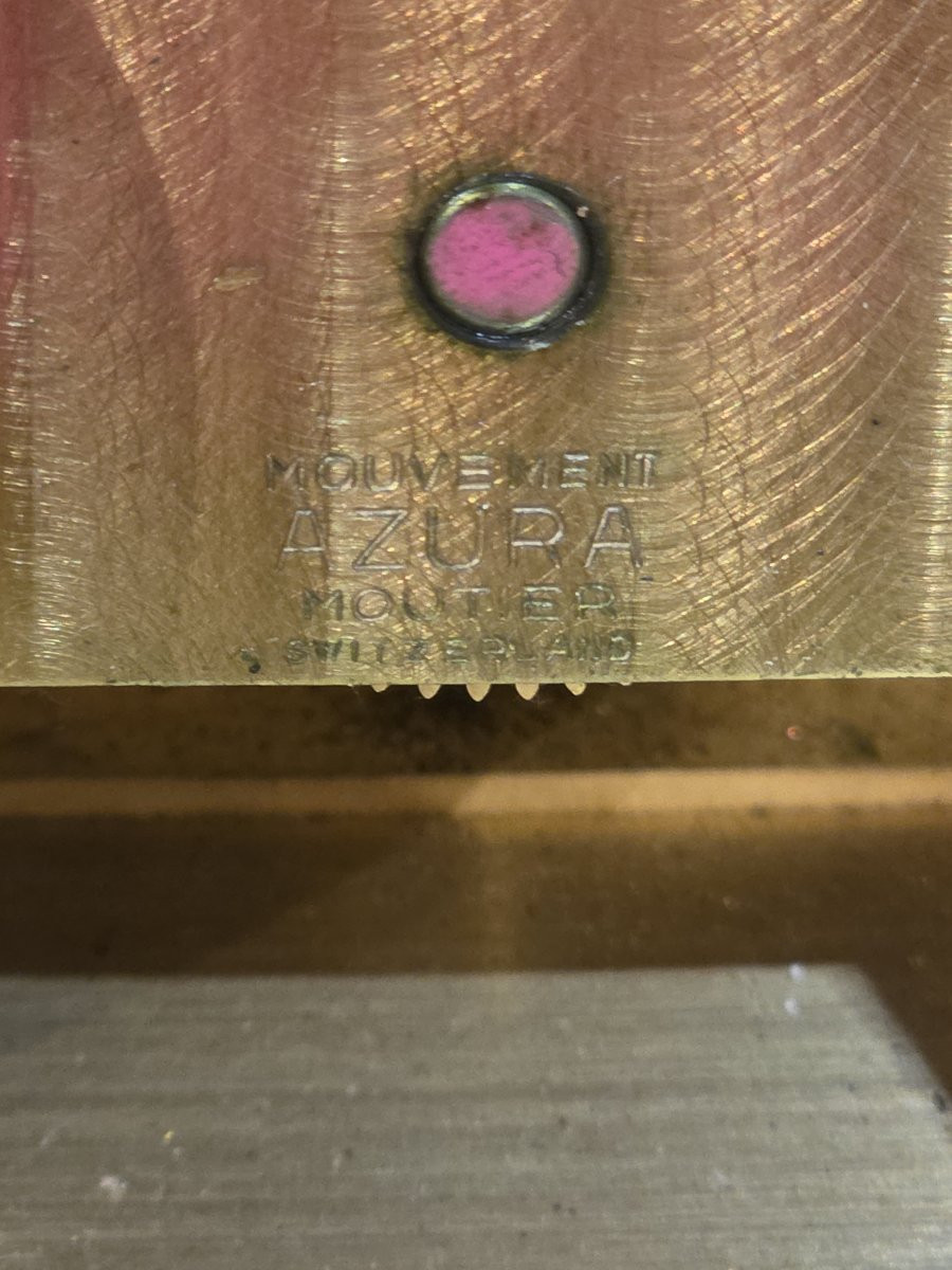 Maréchale en bronze doré, Azura à Moutier, XXe siècle-photo-6