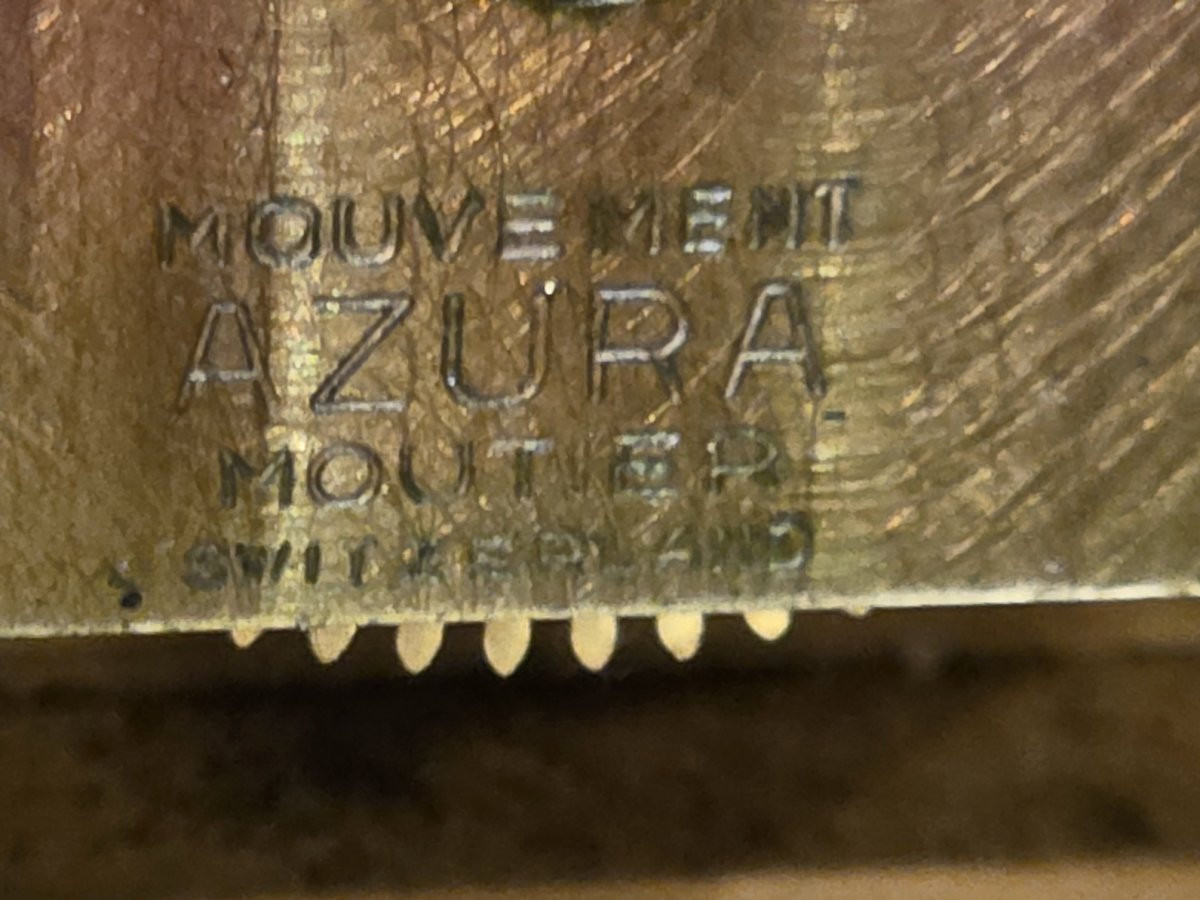 Maréchale en bronze doré, Azura à Moutier, XXe siècle-photo-7