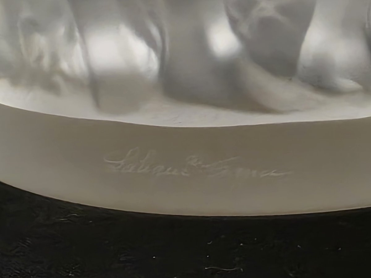 Vase « Bacchantes » de Lalique France-photo-4