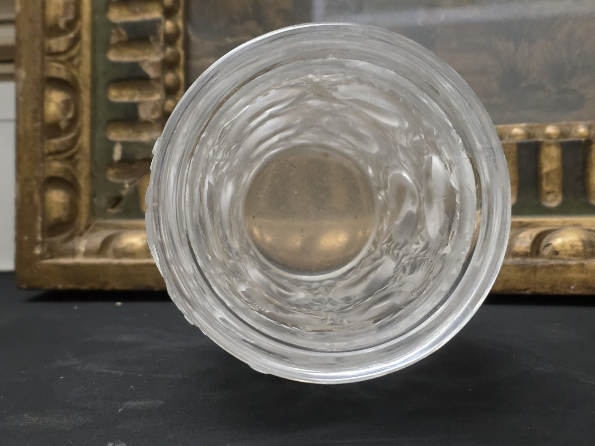 Vase en cristal Lalique, modèle Bagatelle-photo-3