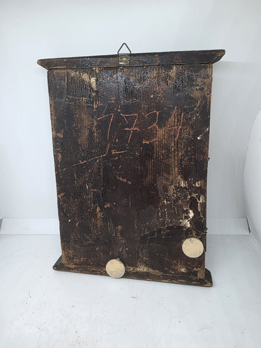 Russian Travel Icon Triptych. 18th Century-photo-6