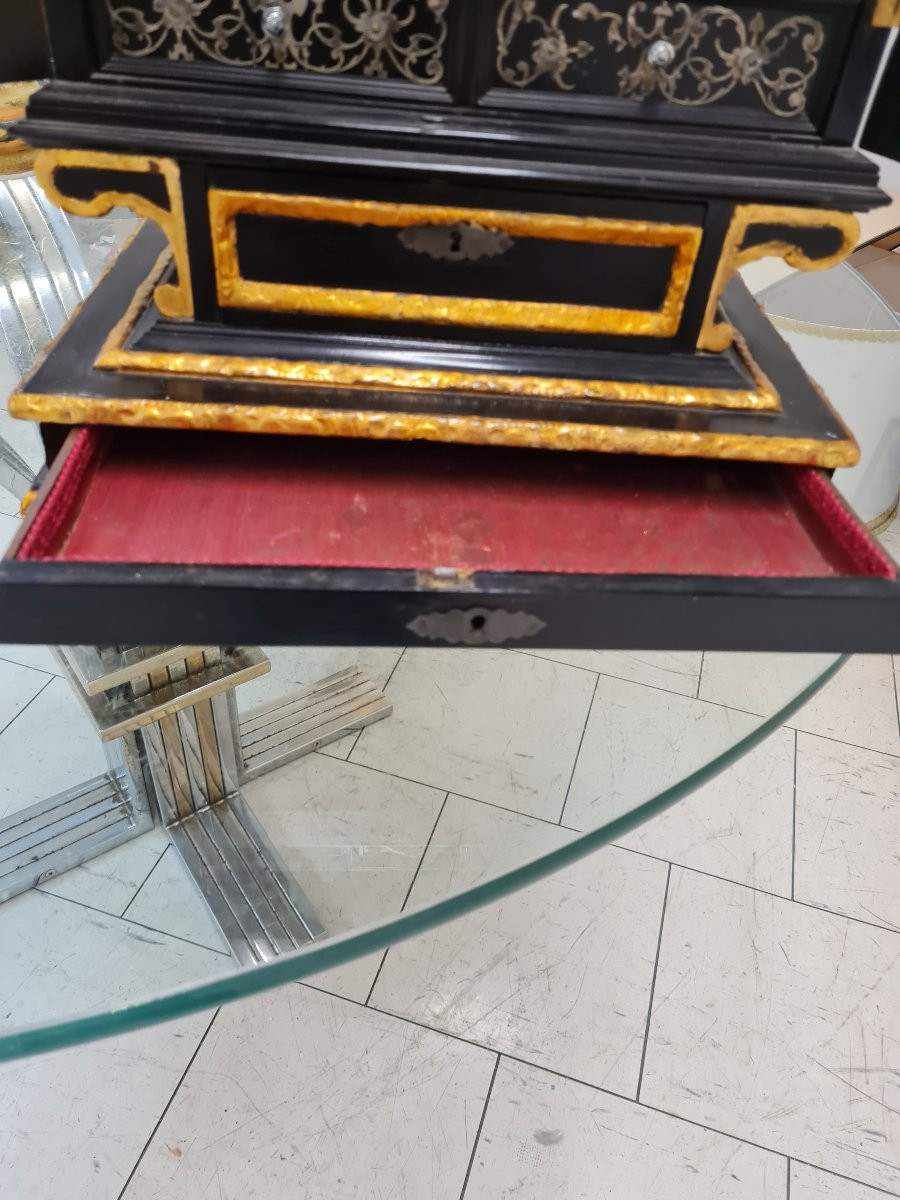  Cabinet à monnaie raffiné - Augsbourg, début du XVIIe siècle-photo-5